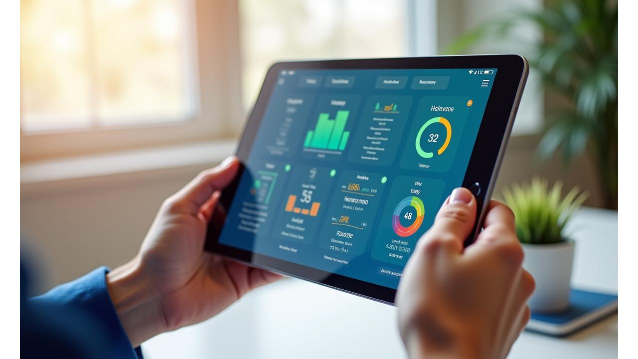 Interaktivni digitalni dashboard za praćenje zdravlja sa ključnim metrikama