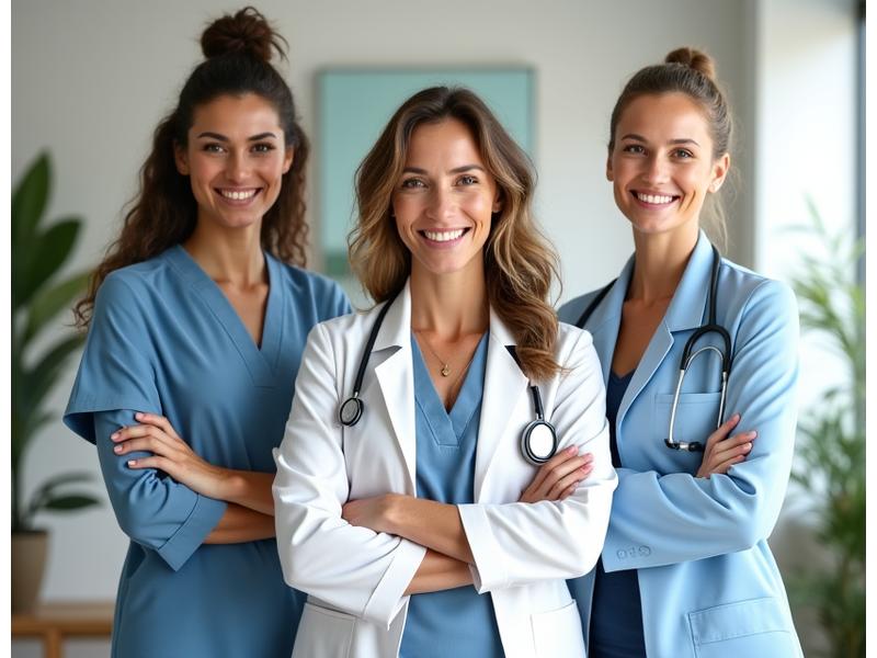 Grupa stručnjaka - nutricionista, psiholog, fitness trener - u profesionalnom i pristupačnom okruženju.